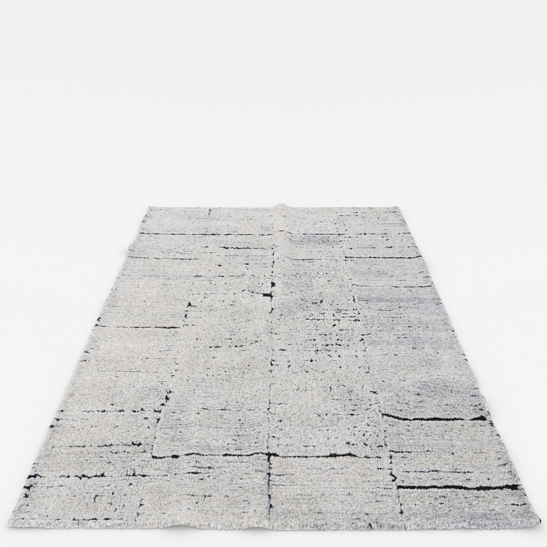 Rugs No 1007 Low-poly 3D model_7