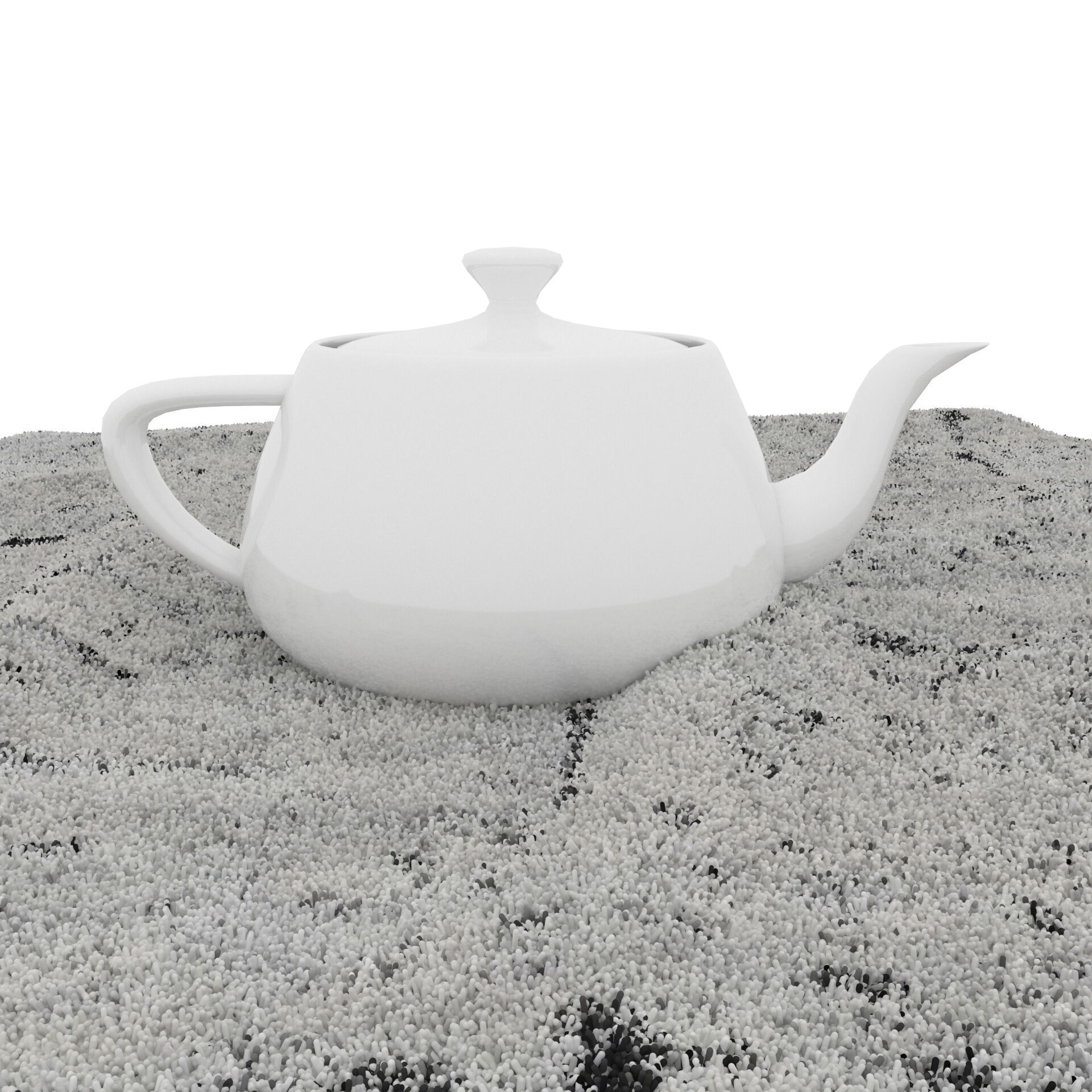 Rugs No 1007 Low-poly 3D model_6