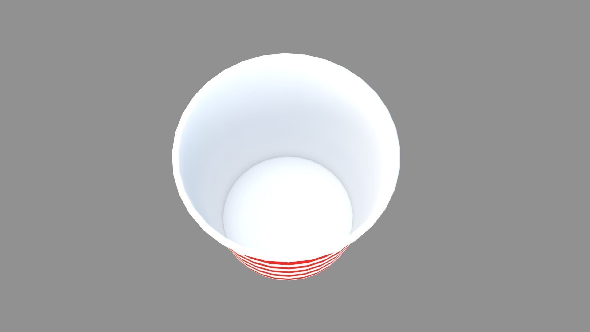 popcorn tub collection of 9 3D model_9