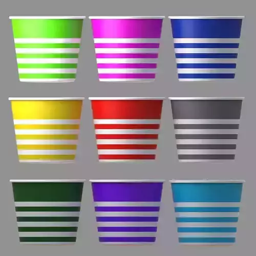 popcorn tub collection of 9