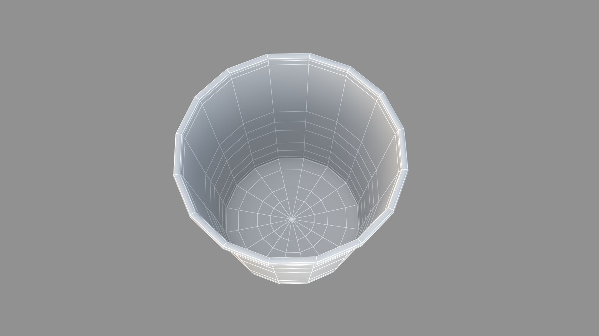 popcorn tub collection of 9 3D model_25