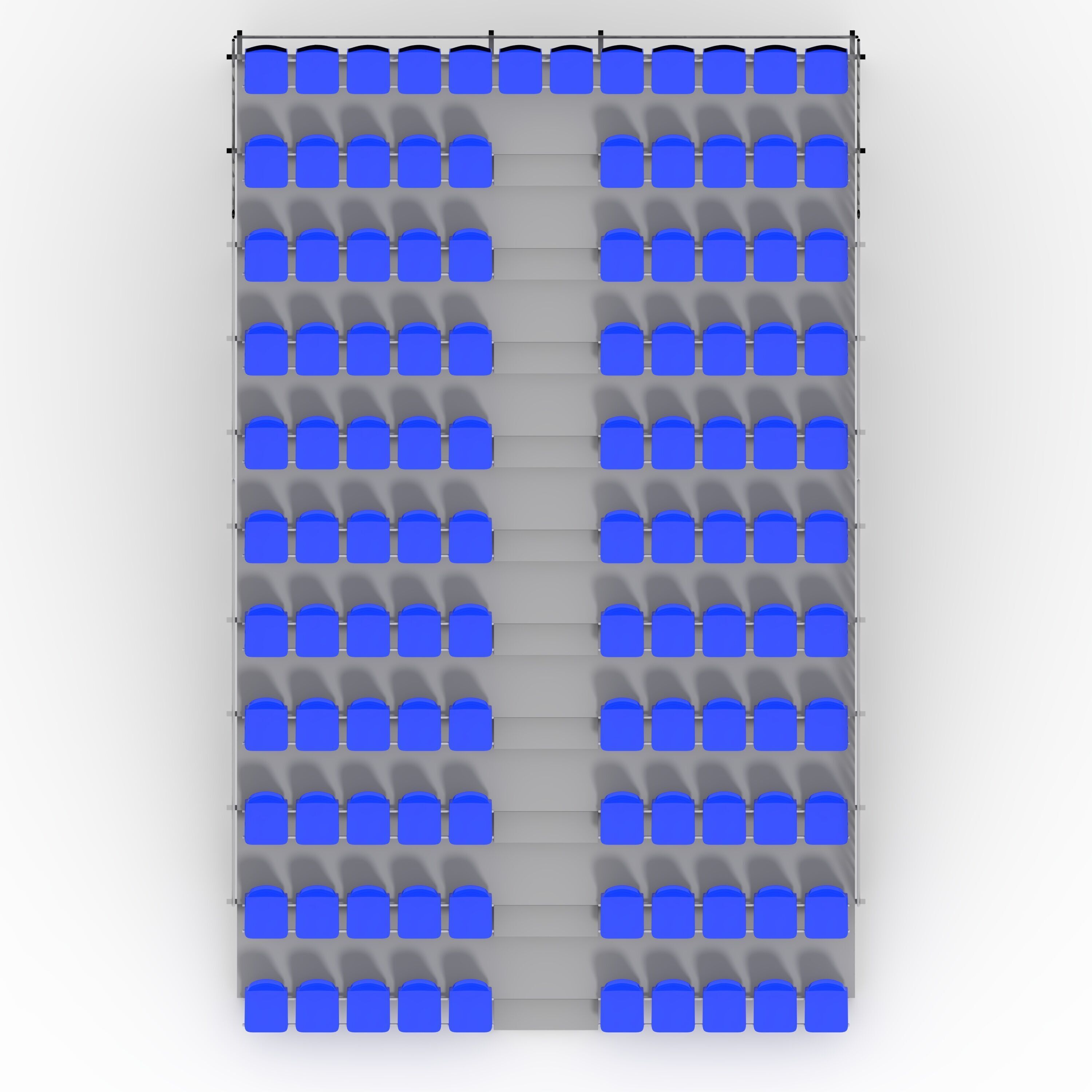 Bleachers 10 3D model_24