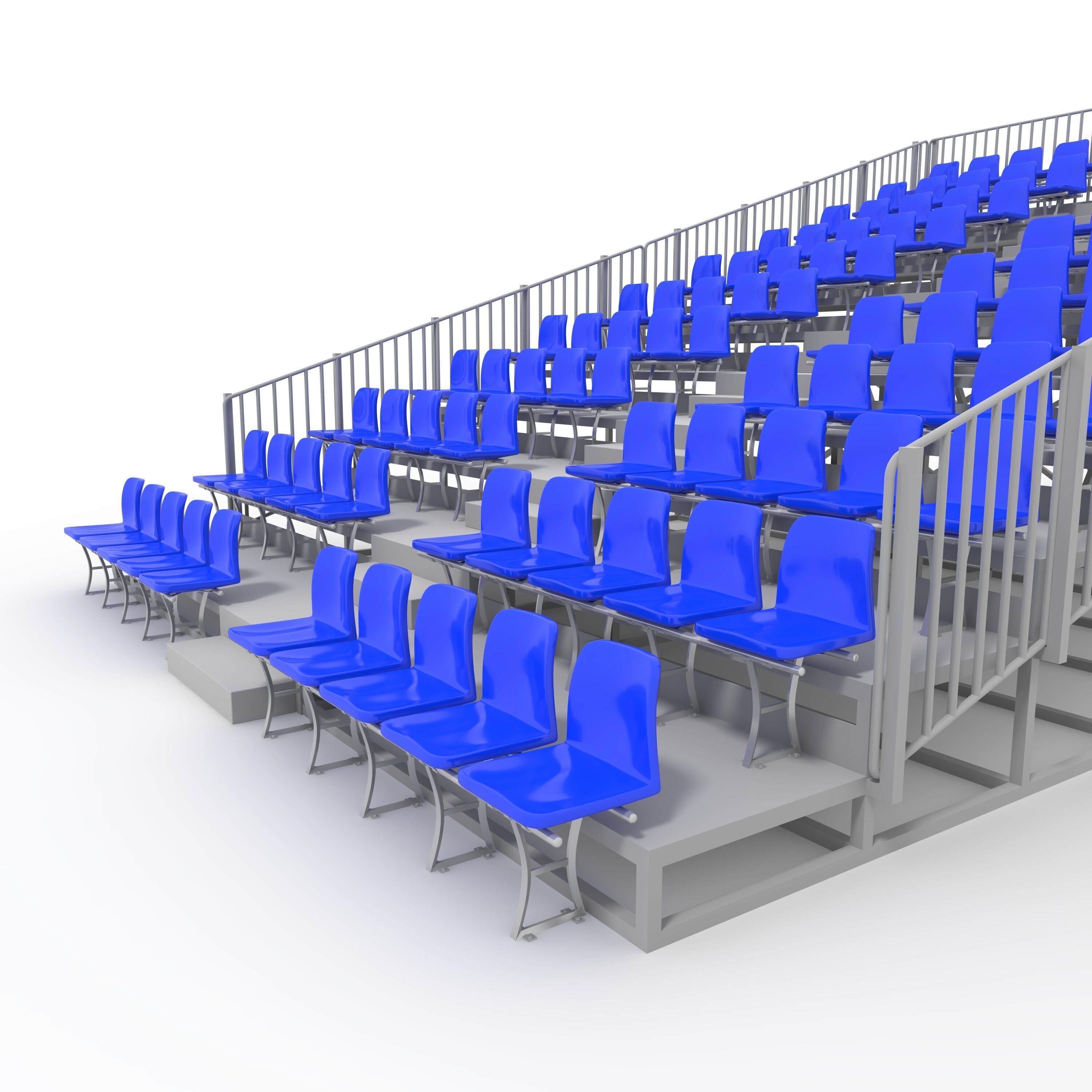 Bleachers 10 3D model_20