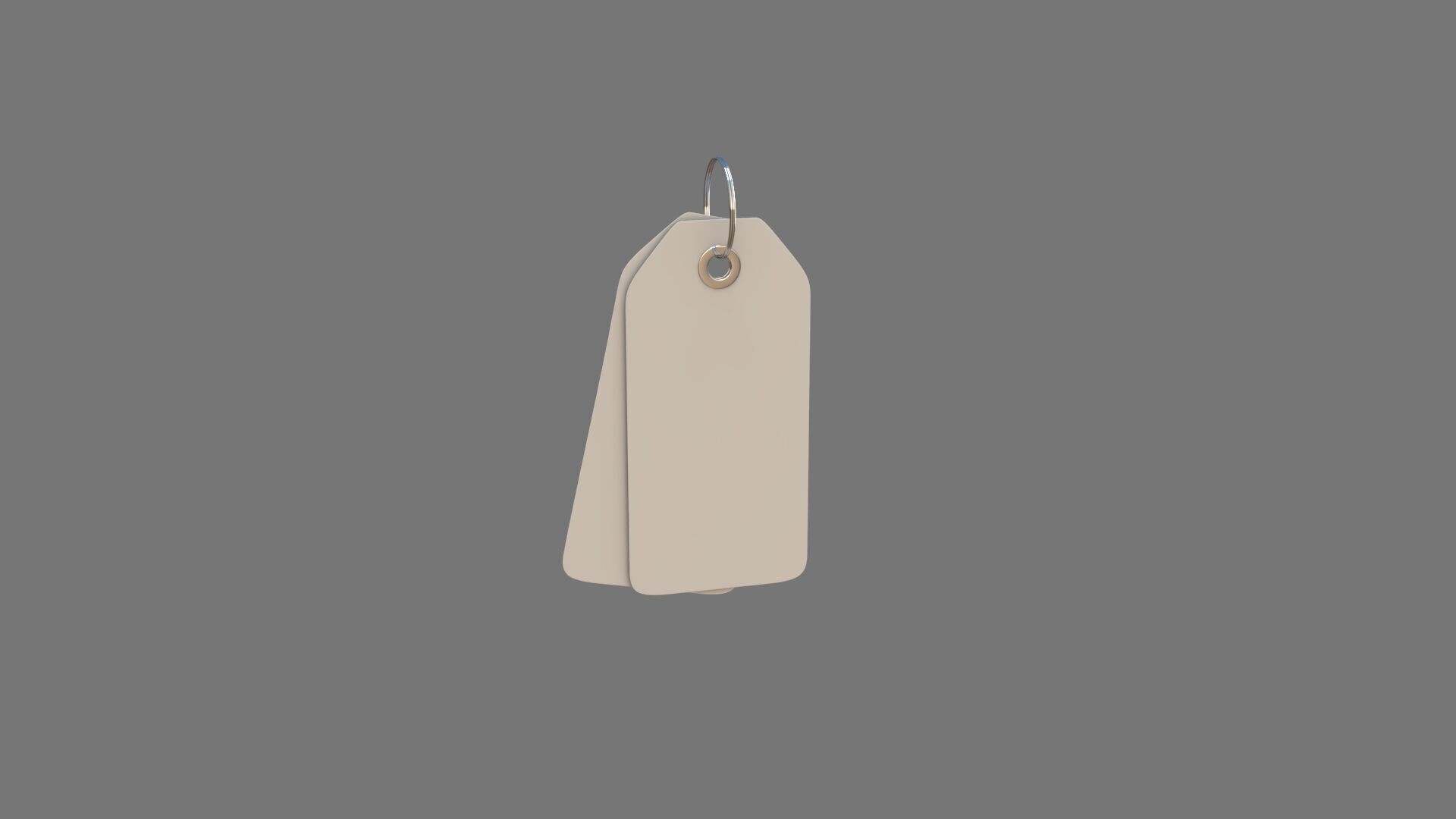 Price Tags double collection of 7 3D model_4
