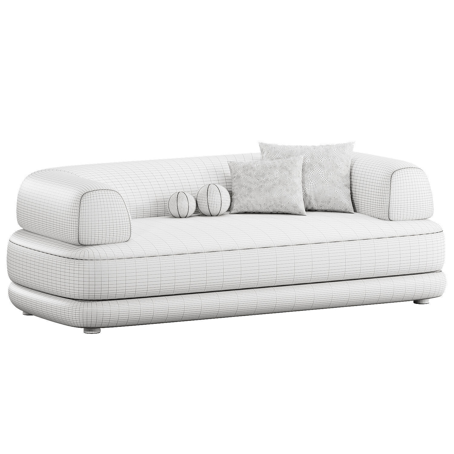 BUMPER  sofa 3D model_5