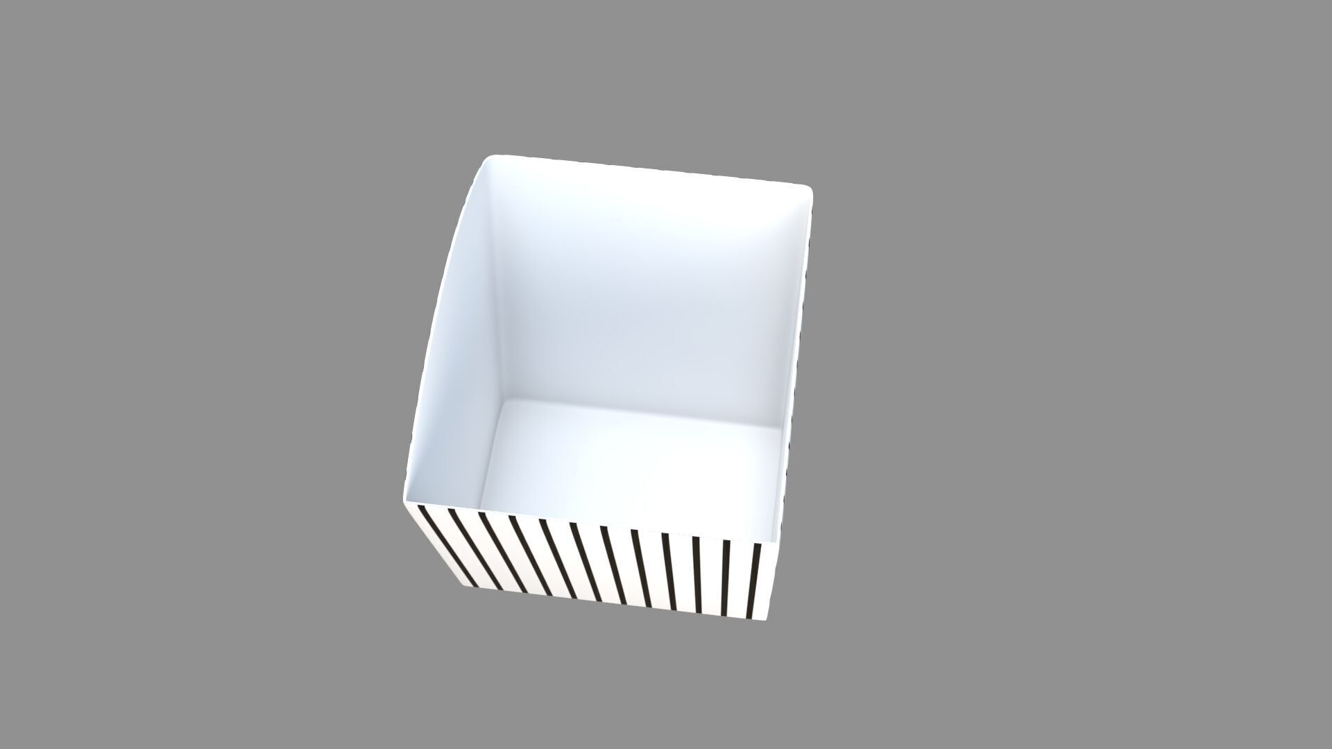 popcorn tub striped collection 3D model_20