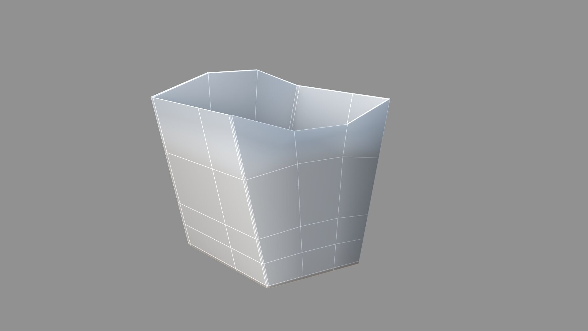 popcorn tub striped collection 3D model_15