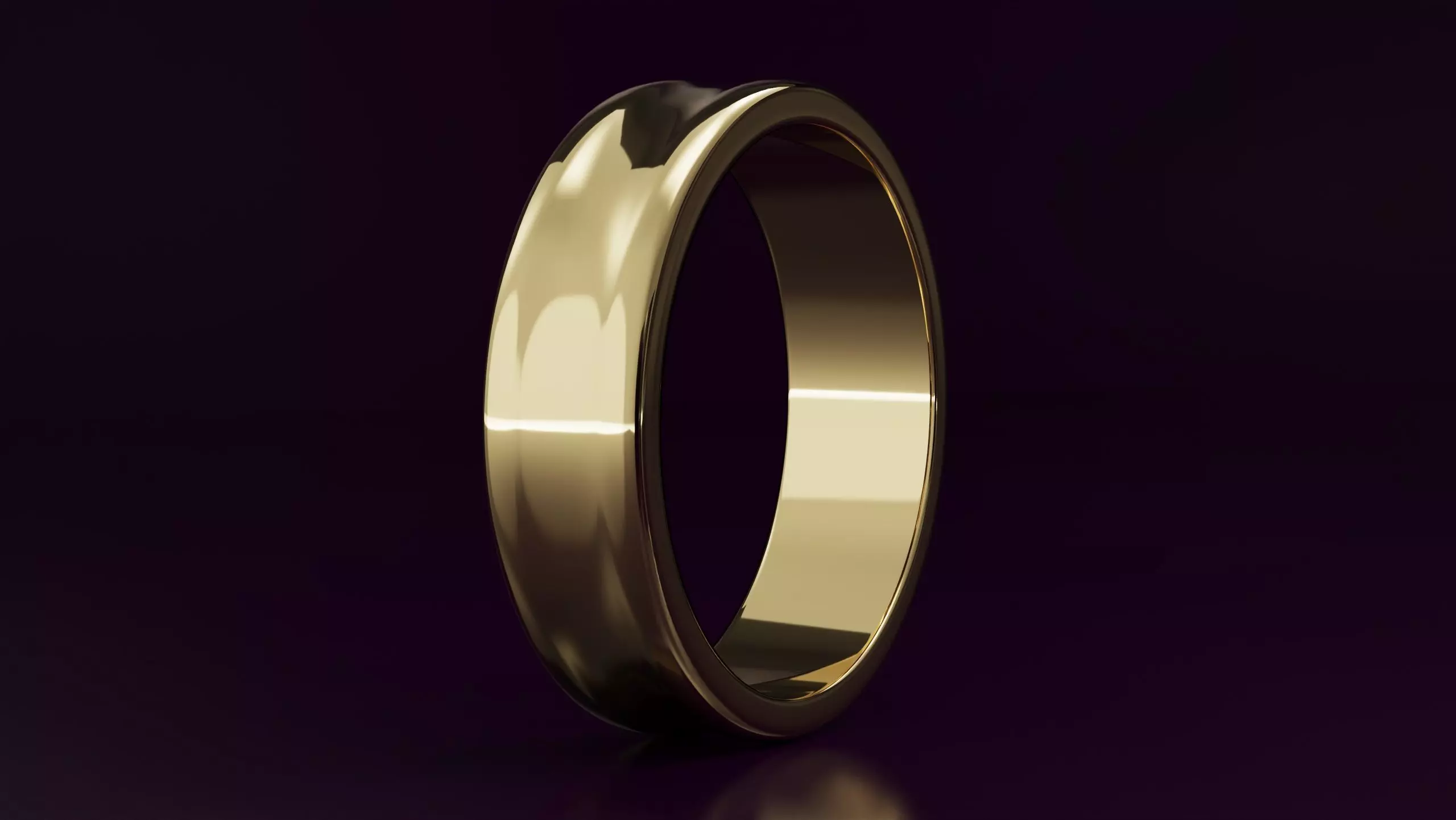 plain Ring N08 Free 3D print model