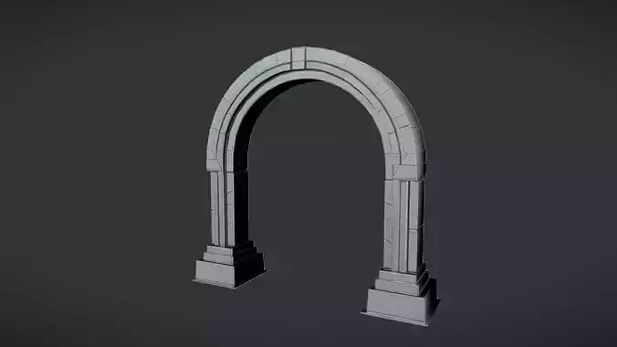Ancient stone archway