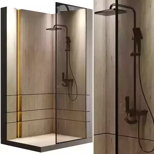 Corner Shower Cabins 07