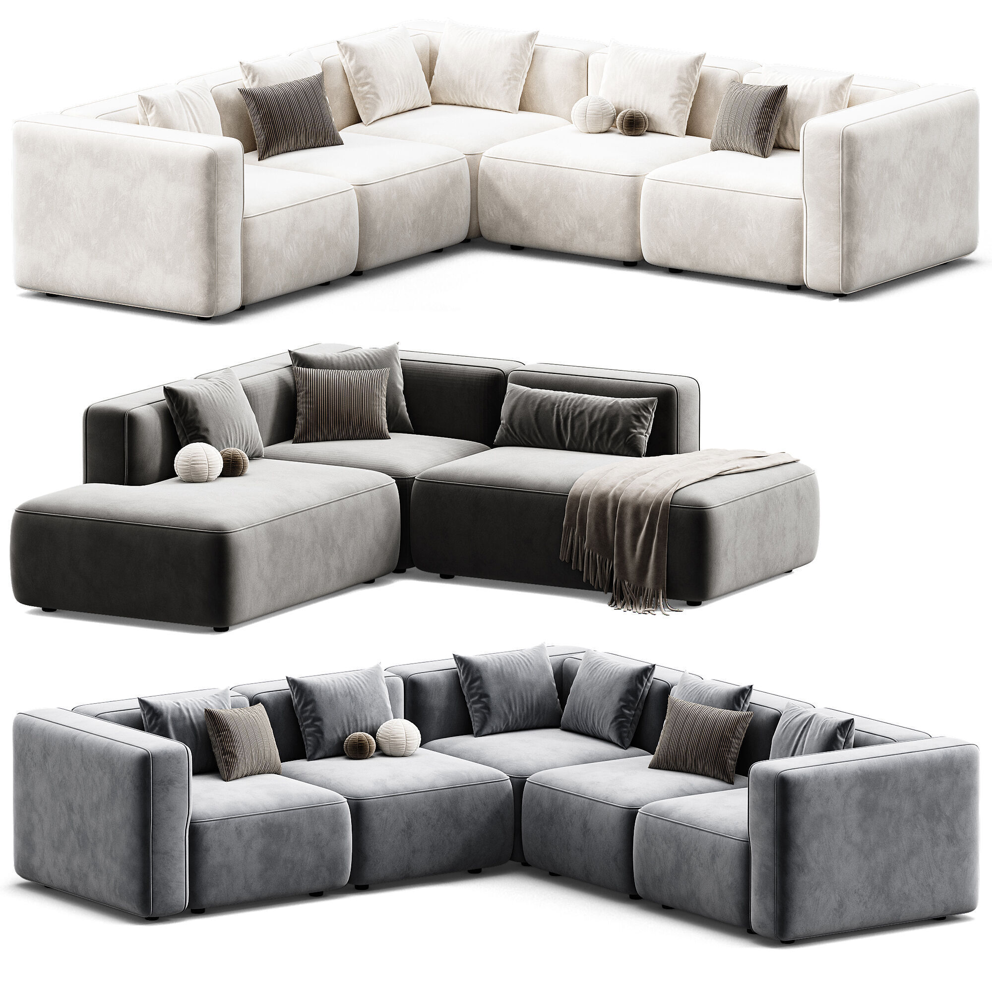 BASECAMP CORNER SOFA 3D model_3