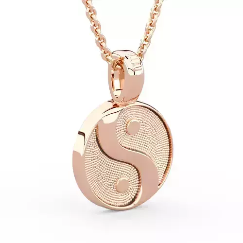 Yin-Yang Pendant 3D print model