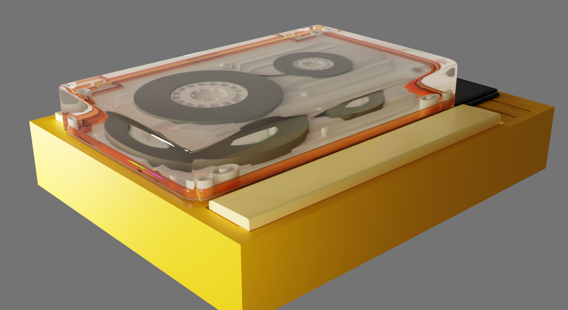 3D Cassette Tape 3D model_11