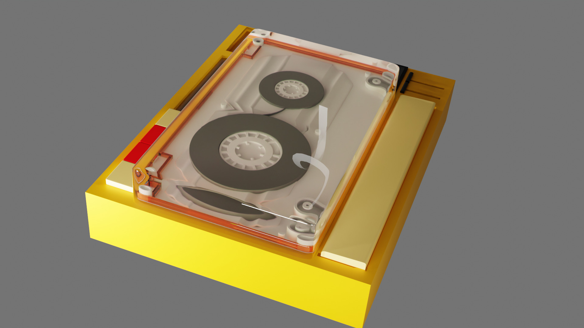 3D Cassette Tape 3D model_7