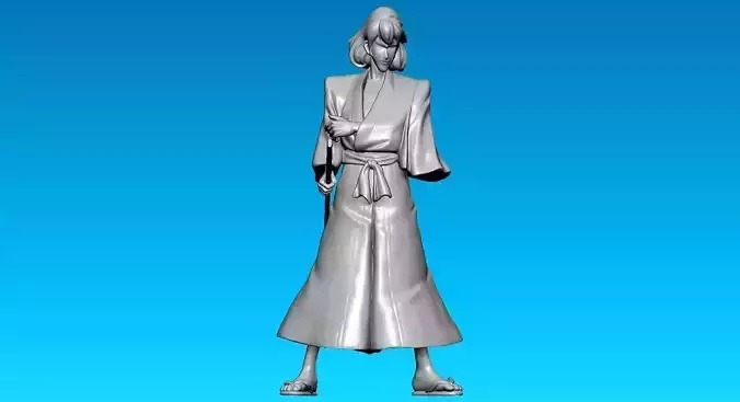 Denjiro - Wandering swordsman One Piece - 3D print 3D print model