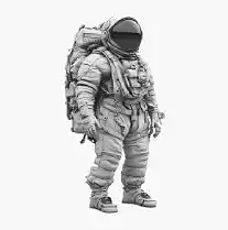ASTRO Spacesuit 3D Model