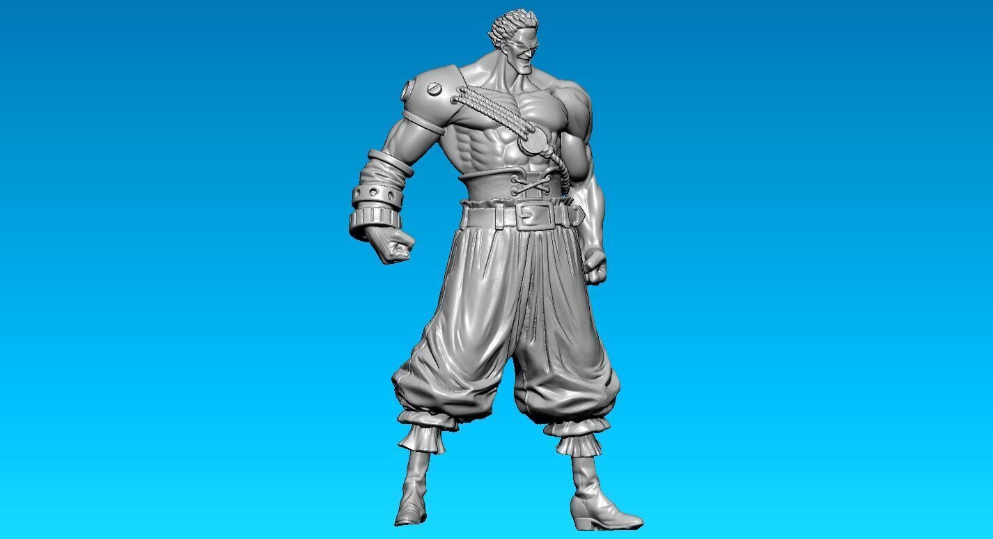 Black Hand Zephyr - Zetto - statue - 3D print 3D print model_3