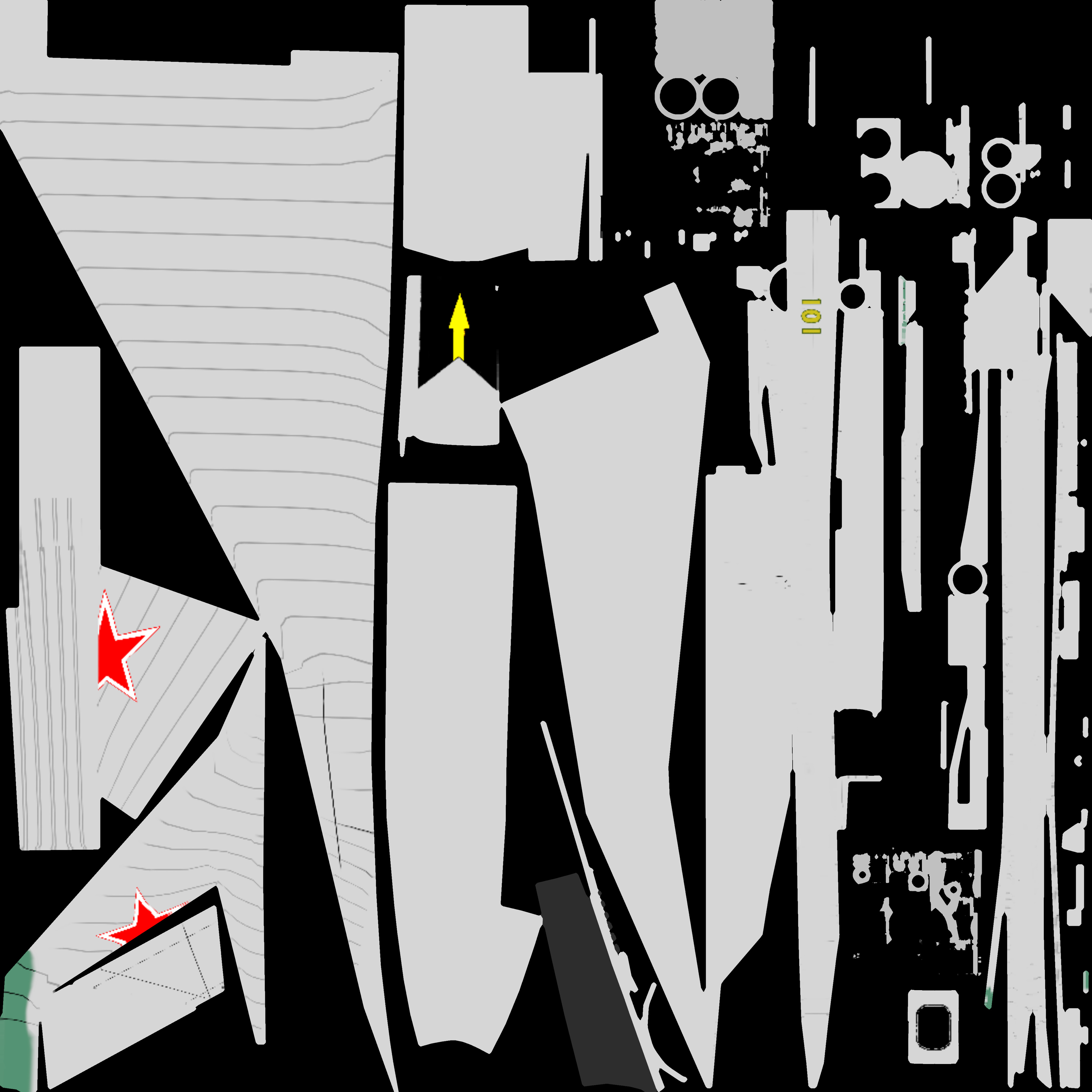 SUKHOI T-4 SOTKA - THE CARRIER KILLER - Low-poly 3D model_7