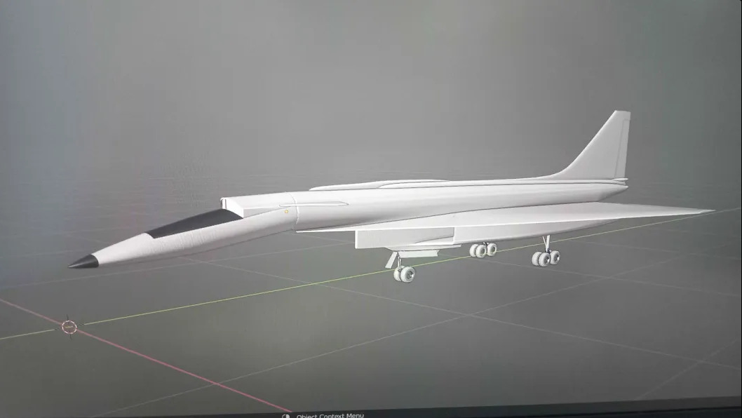 SUKHOI T-4 SOTKA - THE CARRIER KILLER - Low-poly 3D model_4