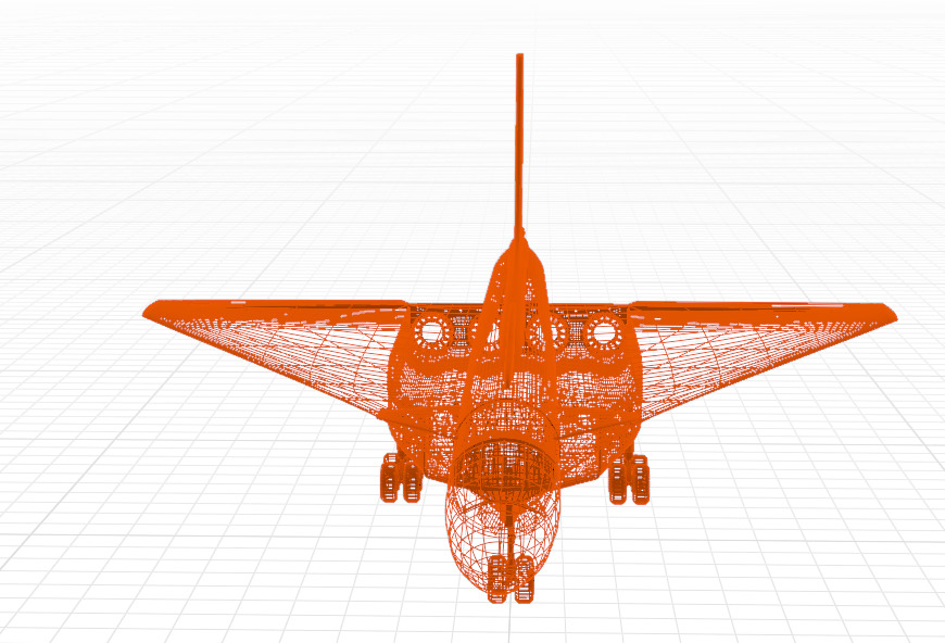 SUKHOI T-4 SOTKA - THE CARRIER KILLER - Low-poly 3D model_34