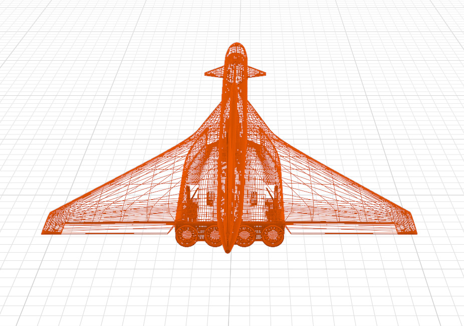 SUKHOI T-4 SOTKA - THE CARRIER KILLER - Low-poly 3D model_45