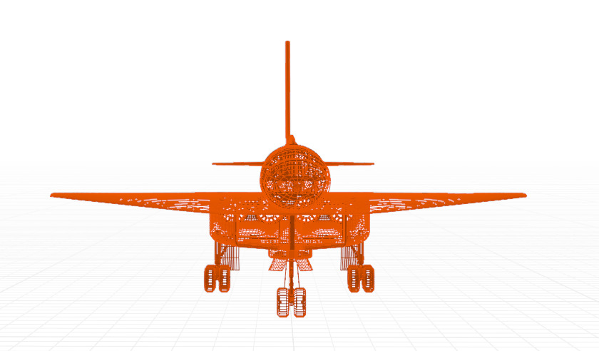 SUKHOI T-4 SOTKA - THE CARRIER KILLER - Low-poly 3D model_50