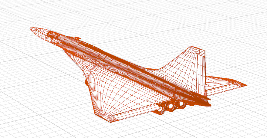 SUKHOI T-4 SOTKA - THE CARRIER KILLER - Low-poly 3D model_55