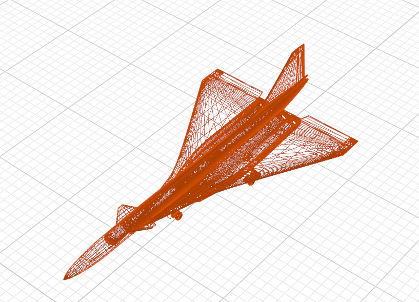 SUKHOI T-4 SOTKA - THE CARRIER KILLER - Low-poly 3D model_48