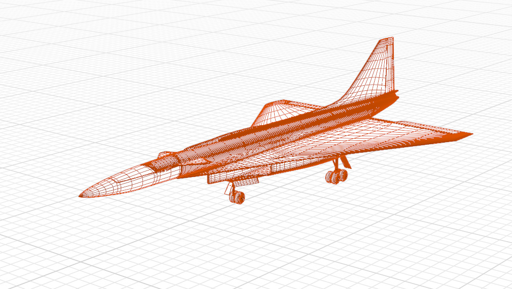 SUKHOI T-4 SOTKA - THE CARRIER KILLER - Low-poly 3D model_52