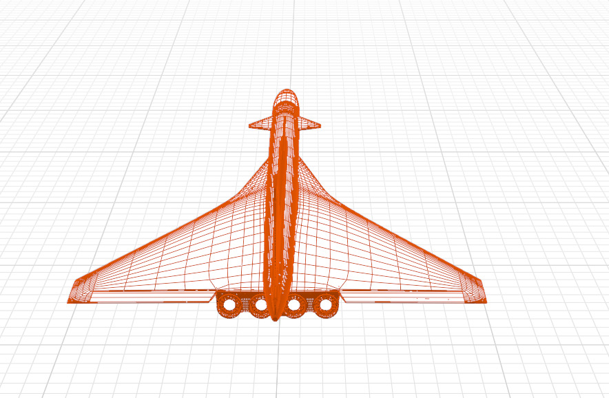 SUKHOI T-4 SOTKA - THE CARRIER KILLER - Low-poly 3D model_54