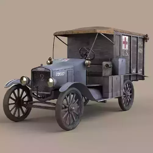 Ford Model T Ambulance WWI 1917