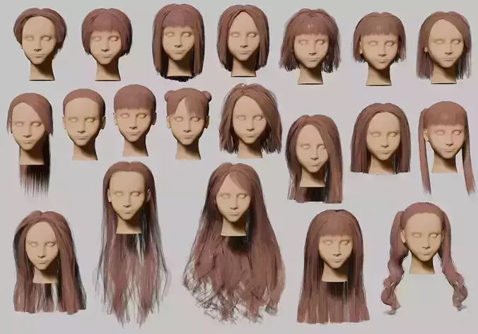 20 Hairstyles collection