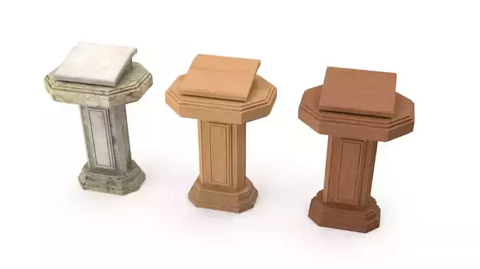 Pulpits 3D model