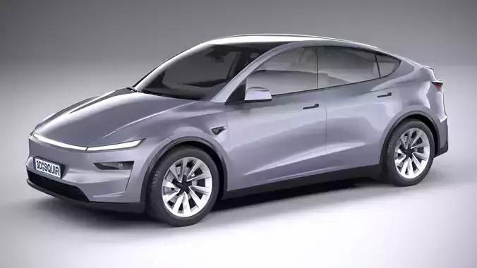 Tesla Model Y 2025 3D model