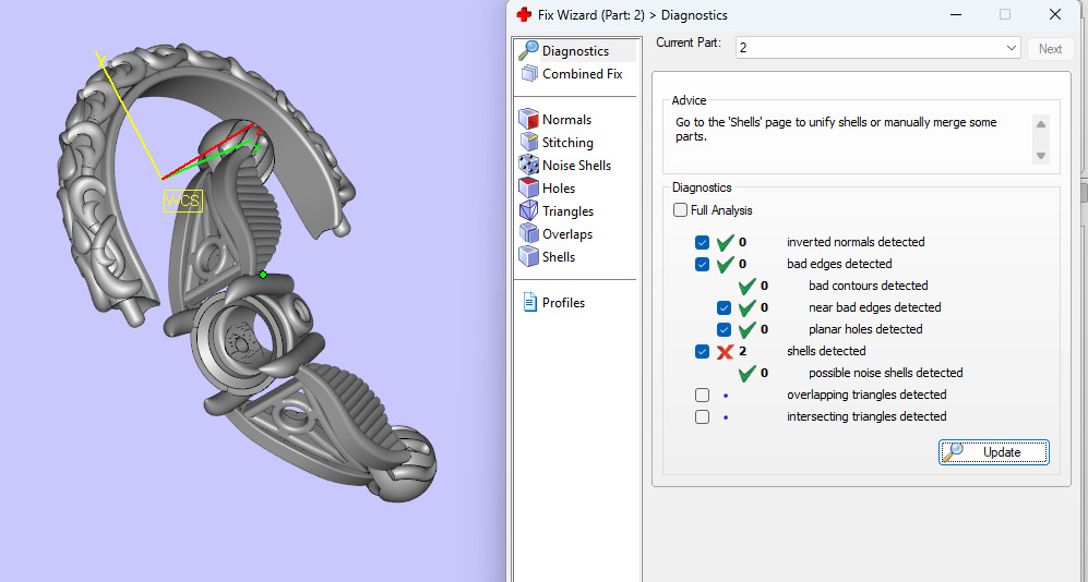harry potter golden snitch ring 3D print model_5