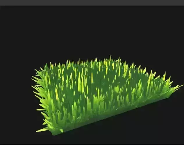  Low Poly Grass - Game Ready 3D Model for Environments
