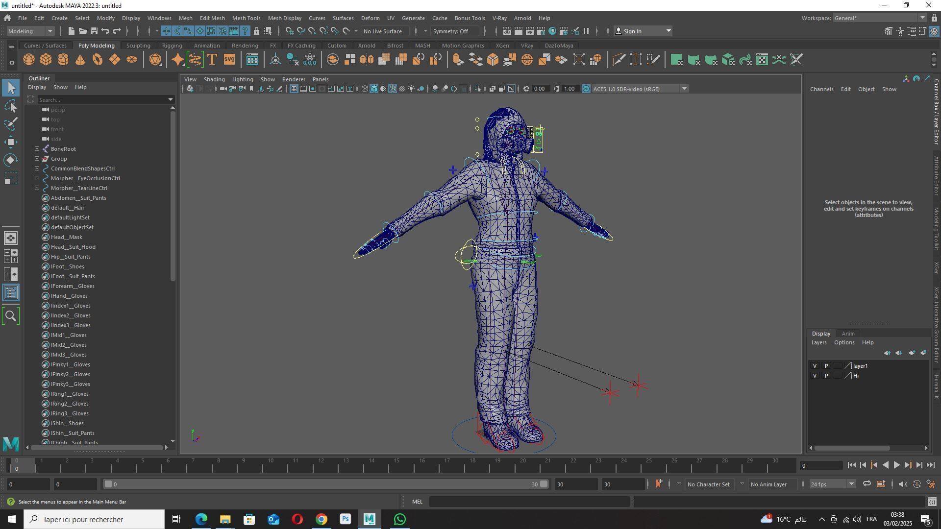 Sterile Containment Suit  High-Quality 3D Character Asset Low-poly 3D model_12