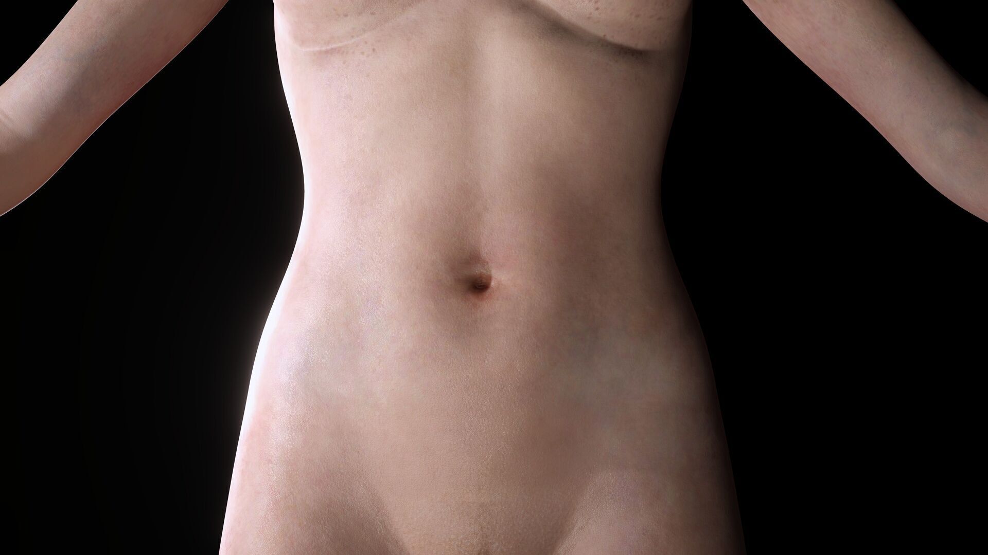 Sterile Containment Suit  High-Quality 3D Character Asset Low-poly 3D model_10