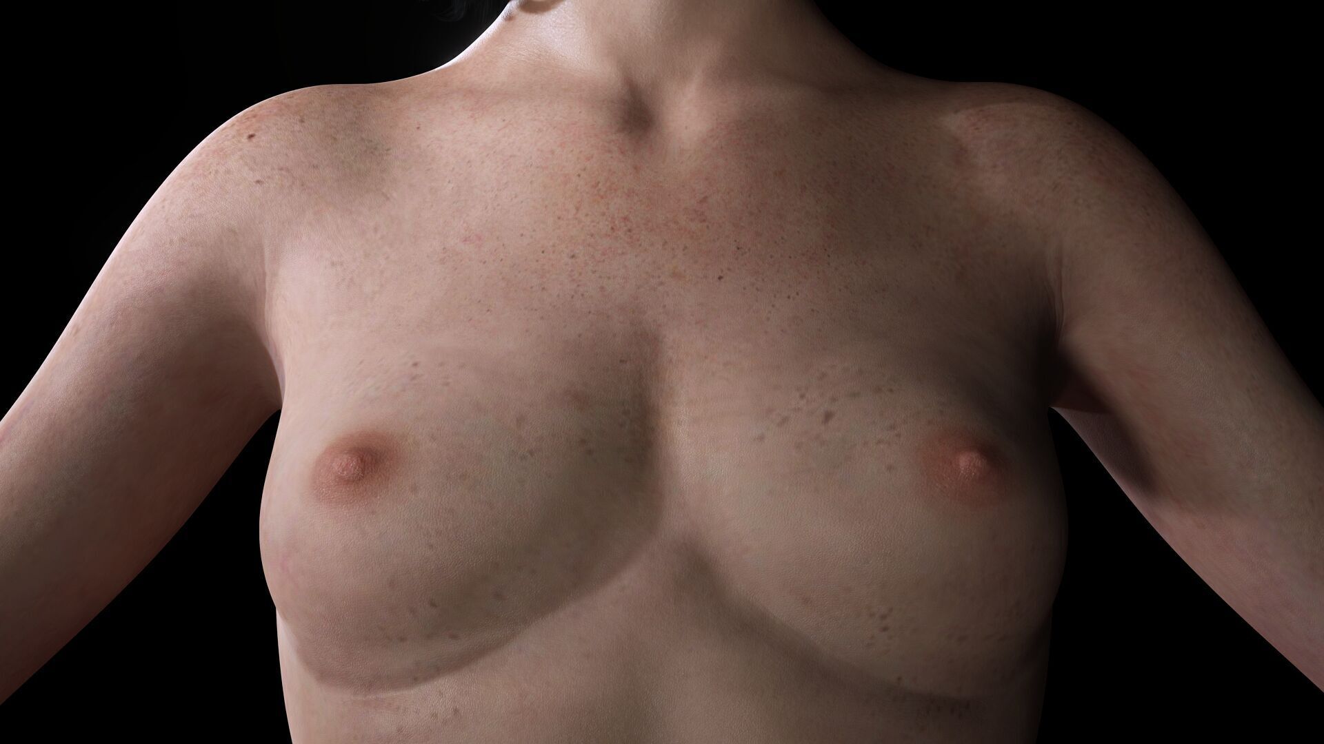 Sterile Containment Suit  High-Quality 3D Character Asset Low-poly 3D model_9