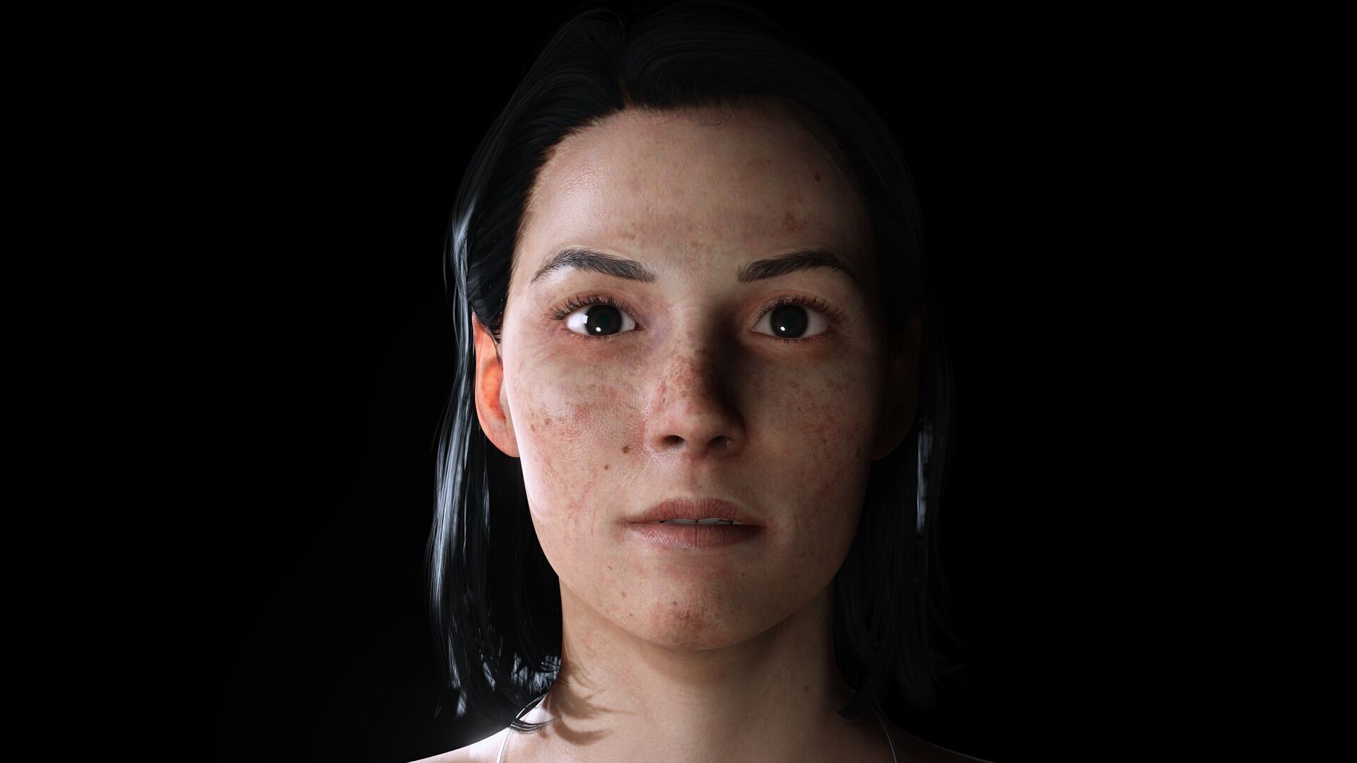 Sterile Containment Suit  High-Quality 3D Character Asset Low-poly 3D model_7