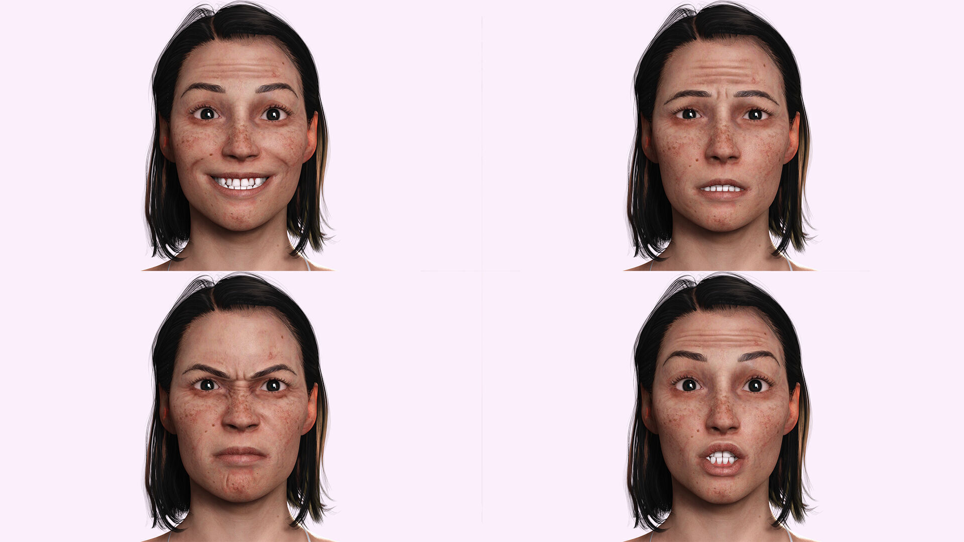 Sterile Containment Suit  High-Quality 3D Character Asset Low-poly 3D model_6