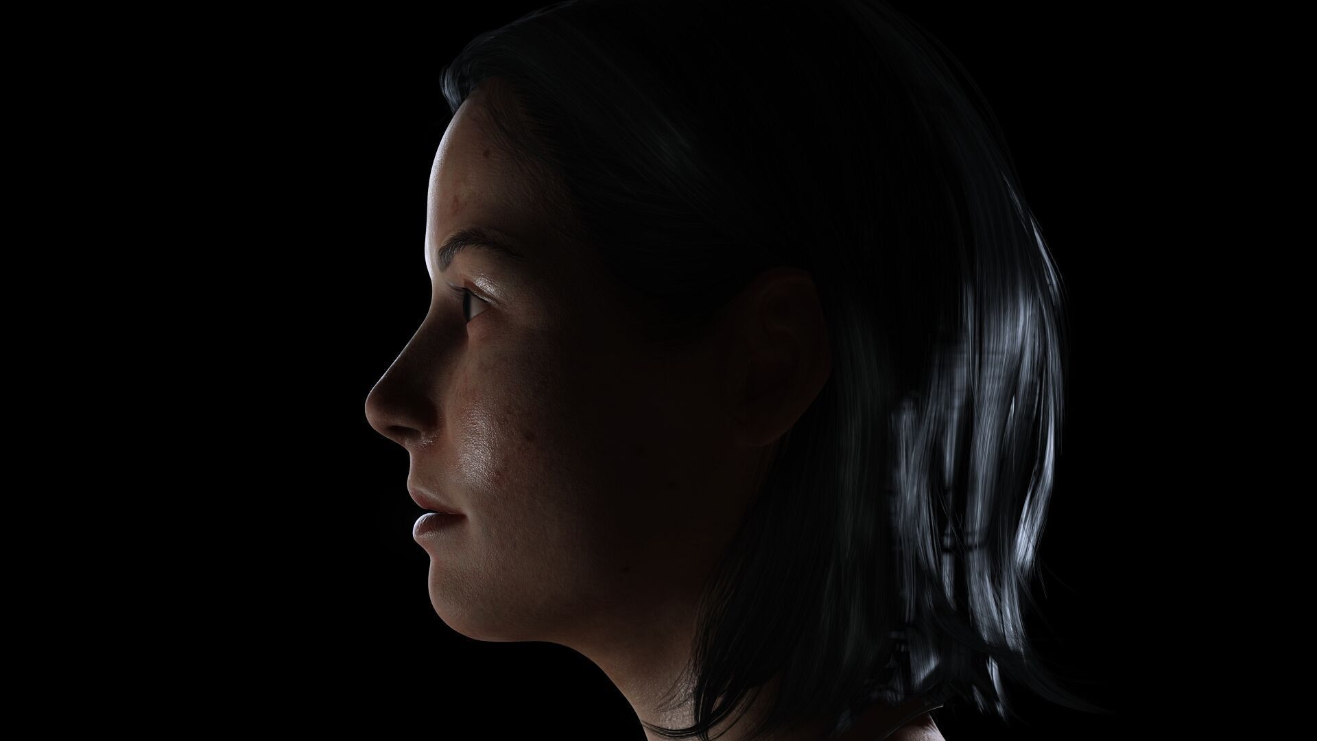 Sterile Containment Suit  High-Quality 3D Character Asset Low-poly 3D model_8