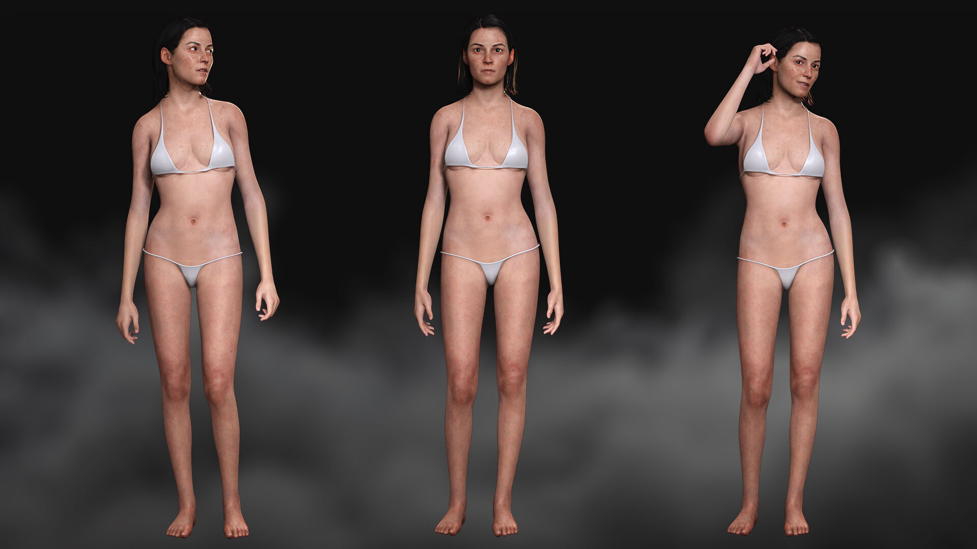 Sterile Containment Suit  High-Quality 3D Character Asset Low-poly 3D model_5