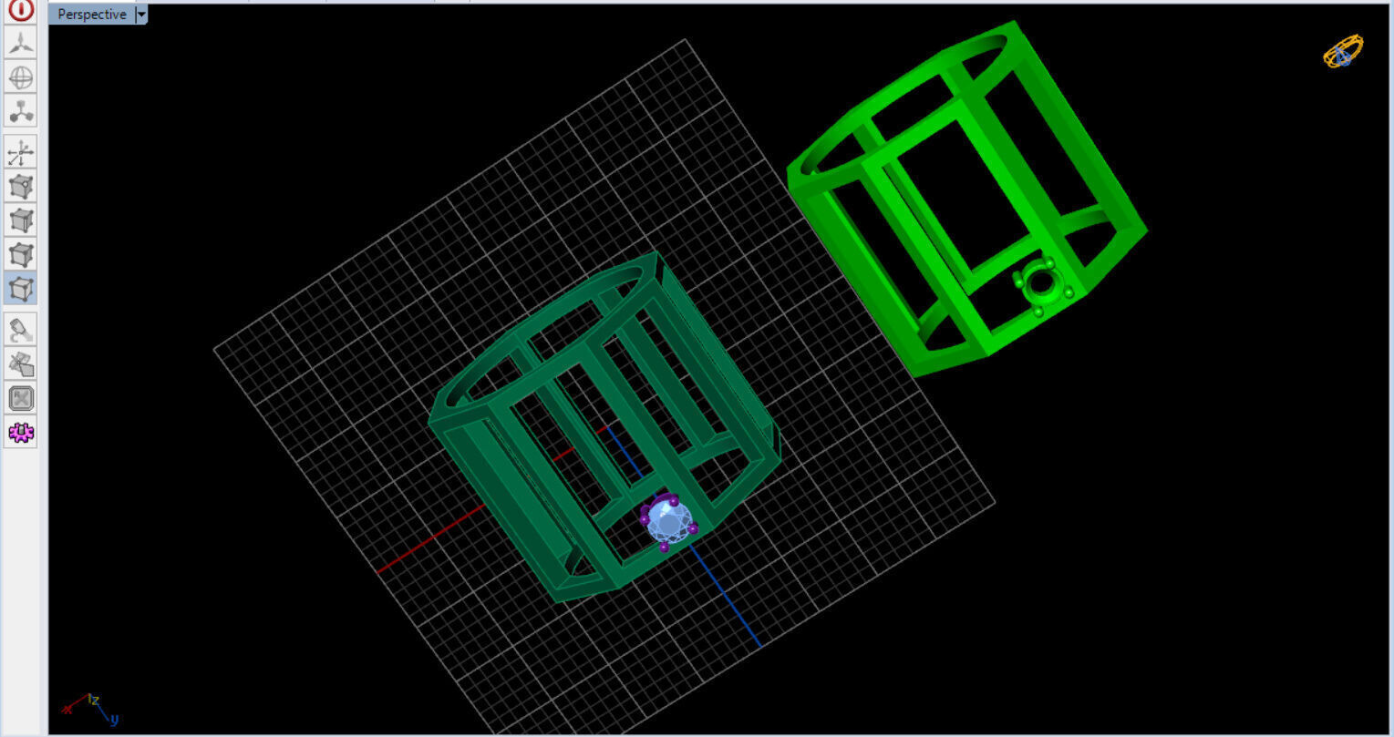 modern geometric ring with a diamond 3D print model_21