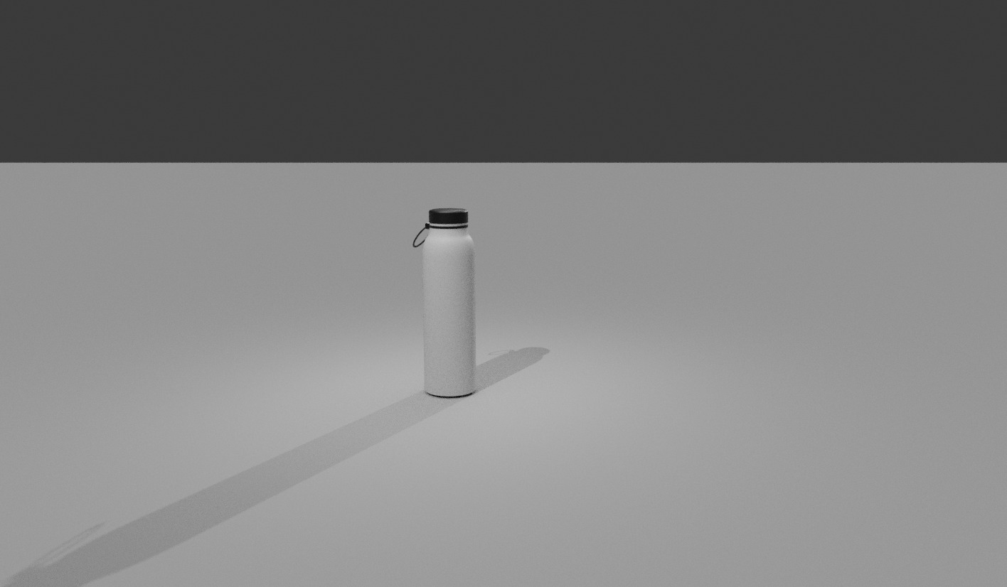 Bottle Free low-poly 3D model_1