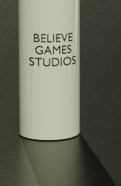 Bottle Free low-poly 3D model_6