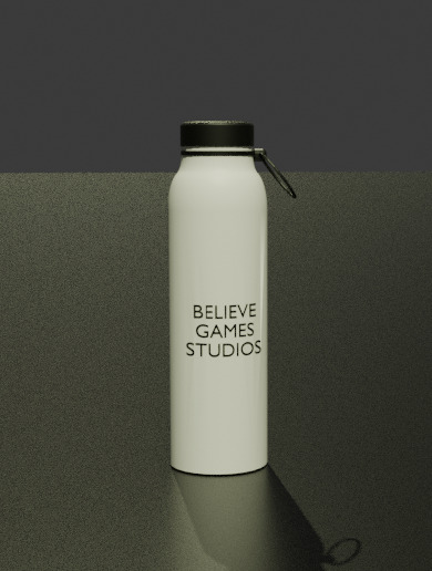Bottle Free low-poly 3D model_7