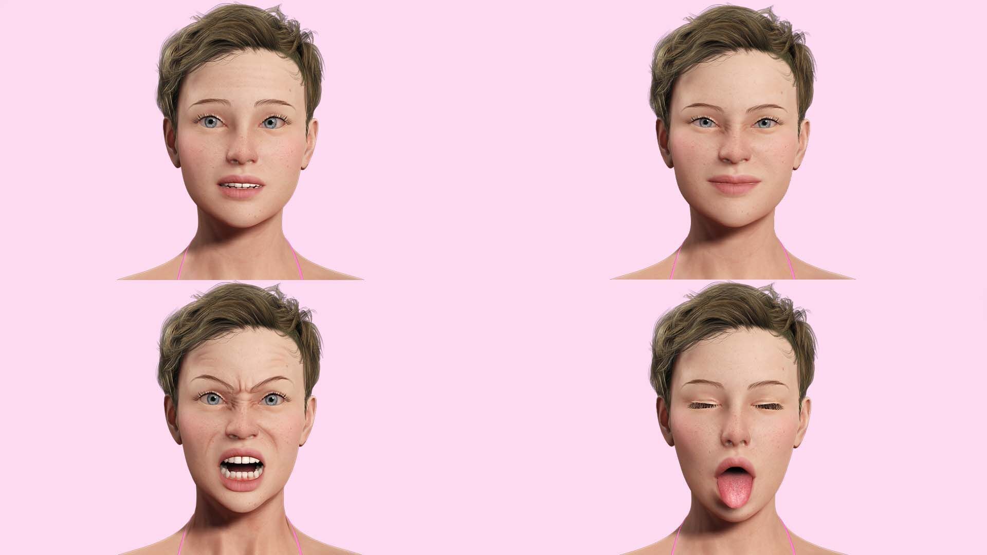 Elite Space Explorer Rigged Astronaut Model Low-poly 3D model_10