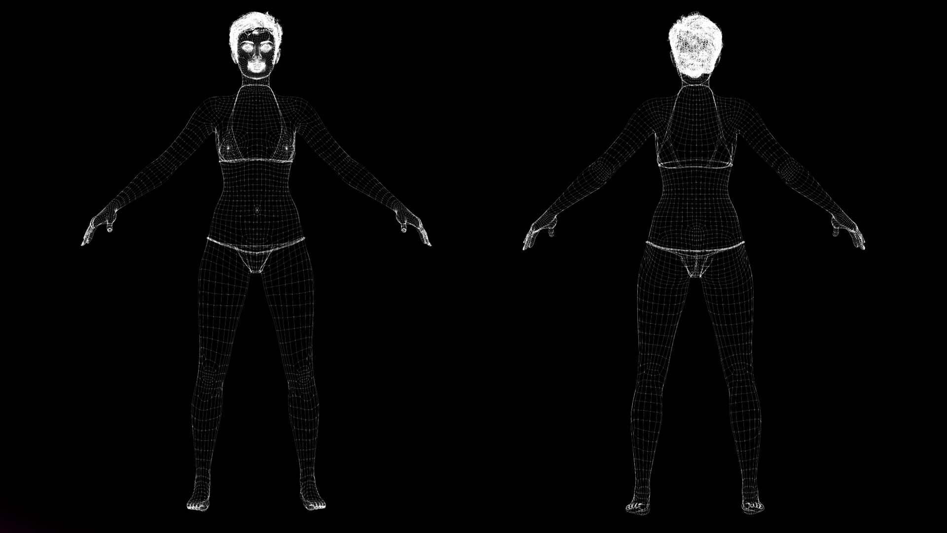 Elite Space Explorer Rigged Astronaut Model Low-poly 3D model_11