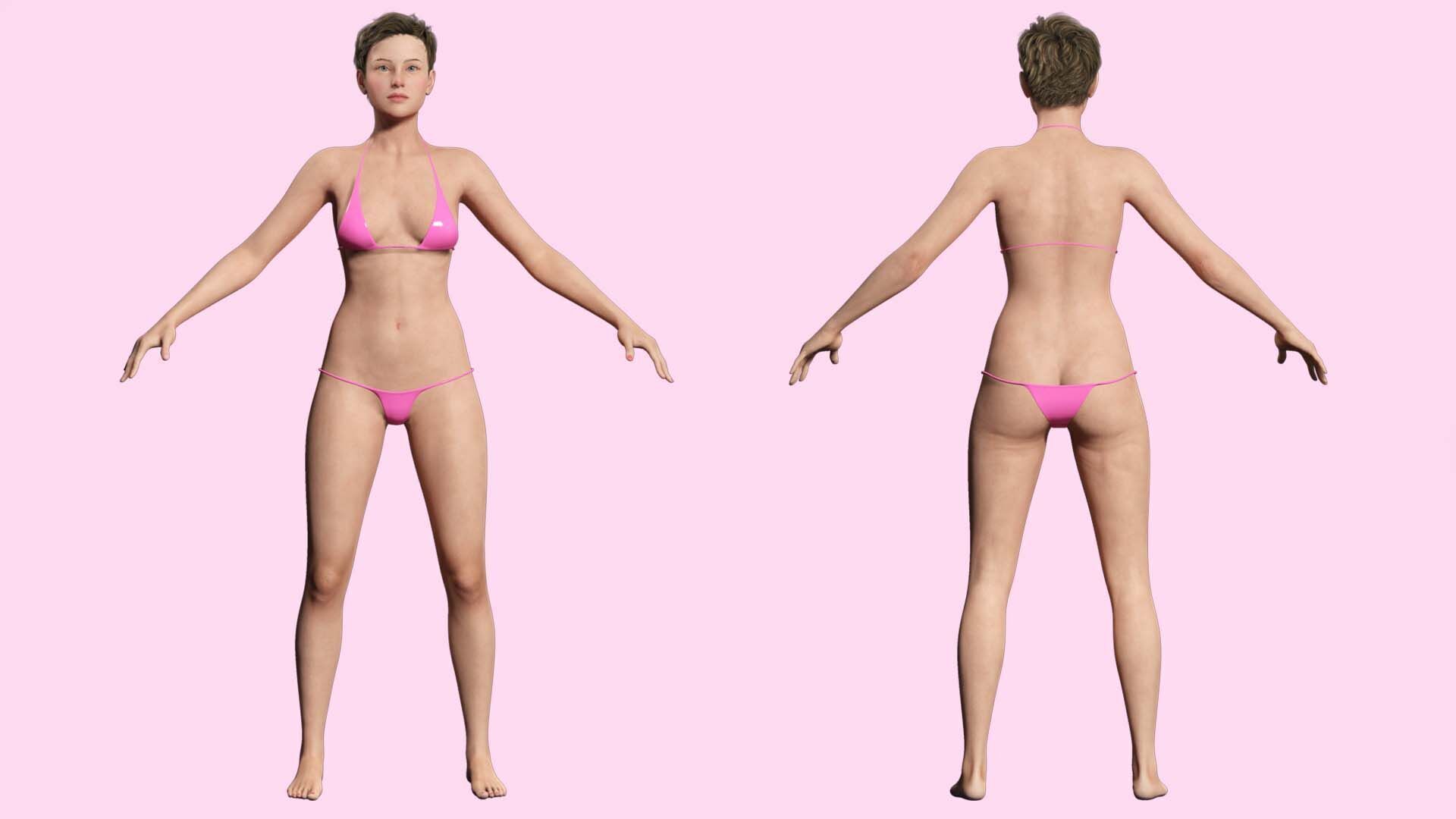 Elite Space Explorer Rigged Astronaut Model Low-poly 3D model_6